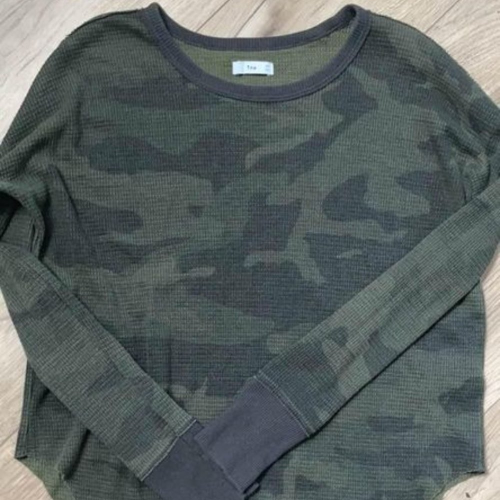 Aritzia TNA Waffle Knit Top - XSmall